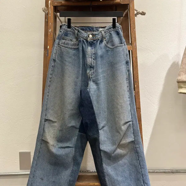 [BUNJANG] SUNNY SIDE UP Reconstructed Levi's Denim Jeans / SUNNY SIDE UP 써니사이드업 빈티지 리바이스