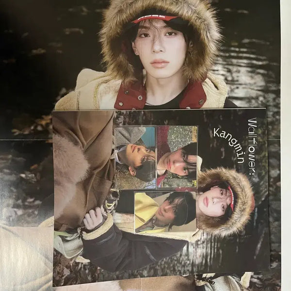 [BUNJANG] Wallflower Kangmin Photobook + Photocard Set / Wallflower: kangmin+포스터+포카