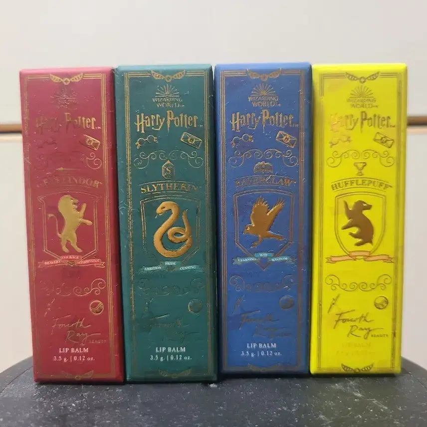 [BUNJANG] Harry Potter Collective Lip Balm 4-Set / 해리포터 콜렉티브 립밤 4종 세트
