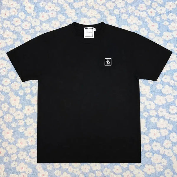[BUNJANG] Wooyoungmi Flower Back Printing T-Shirt Black L / 우영미 플라워 백프린팅 반팔 티셔츠 블랙 L