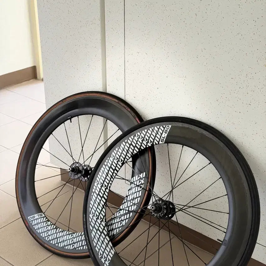 [BUNJANG] Unknown SL80 Gloss Carbon Wheelset / 언노운SL80유광카본휠셋