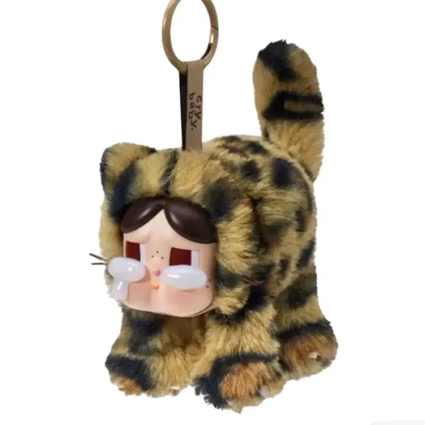 [BUNJANG] Pop Mart Cry Baby Leopard Keychain Secret (Leopard Cat) Sealed / [정품]크라이베이비 표범키링 시크릿(표범냥이)미개봉 새상품