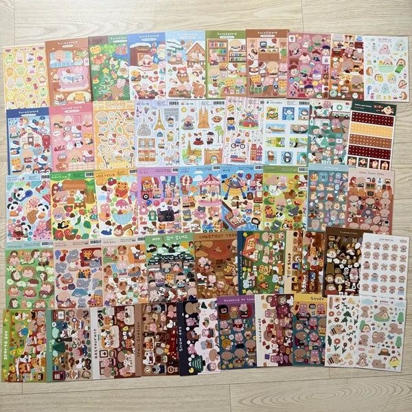 [BUNJANG] Bambz Seals Bundle Set (47 Stickers) / 밤즈 씰스 47장 일괄