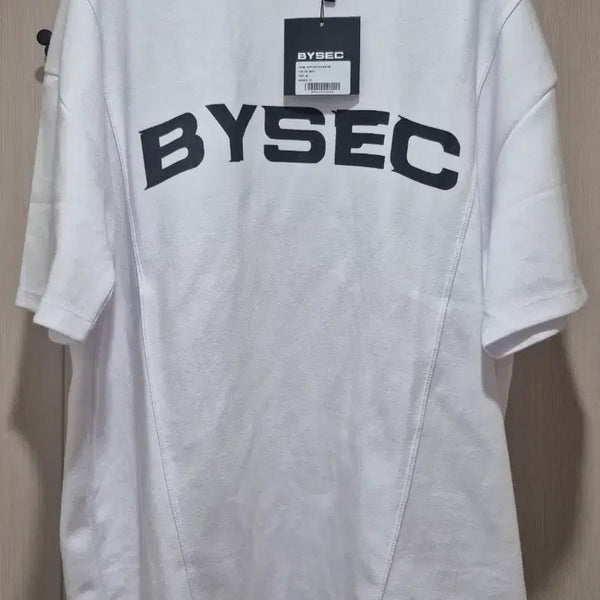 [BUNJANG] Buyselec Logo T-Shirt White M / 새상품 무신사 1등 브랜드 바이젝 로고 반팔 티셔츠 화이트 M