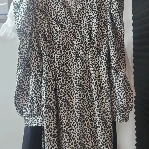 [BUNJANG] Leopard Print Dress / 호피 원피스