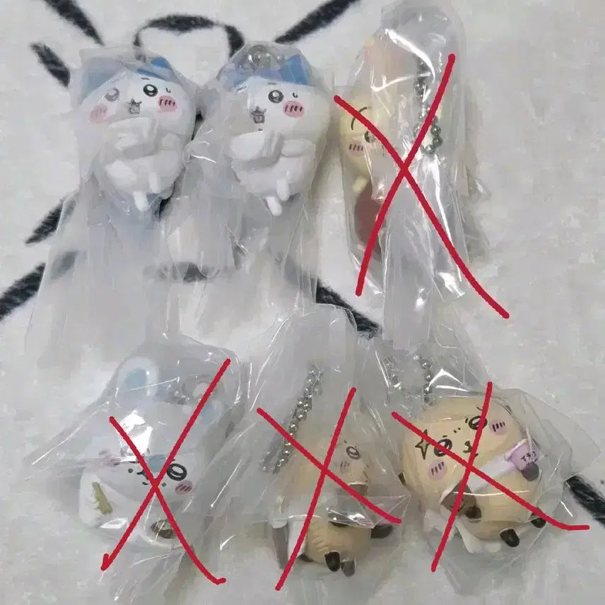 [BUNJANG] Chiikawa Tabemono Gacha Series 3 Figure Keychain / 치이카와 타베모노 가챠 3탄 피규어 키링 새상품