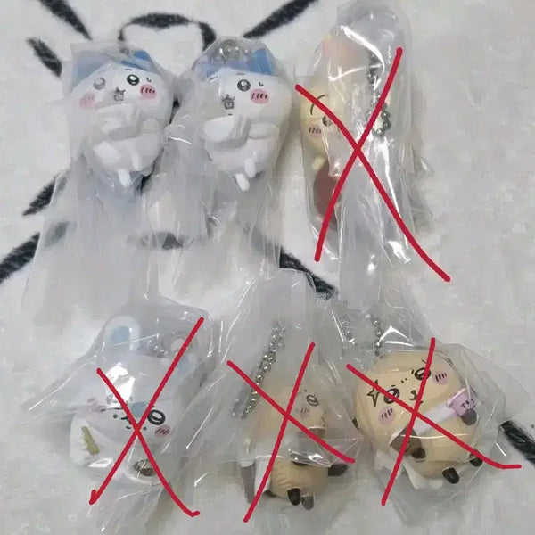 [BUNJANG] Chiikawa Tabemono Gacha Series 3 Figure Keychain / 치이카와 타베모노 가챠 3탄 피규어 키링 새상품