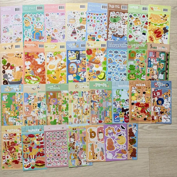 [BUNJANG] Eunane Seal Stickers Bundle Set (30 pcs) / 으나네 씰스 30장 일괄