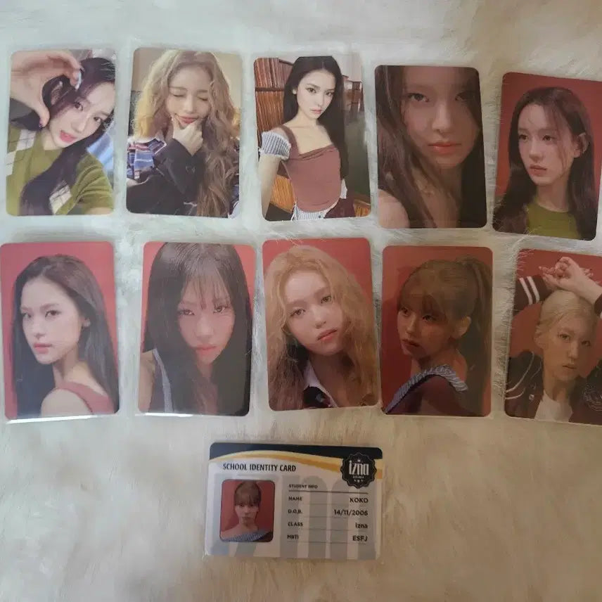 [BUNJANG] Izna Photocard Bundle Set / 탈처)이즈나 포토카드 포카 일괄 양도 마이방지민코코유사랑최정은정세비윤지윤