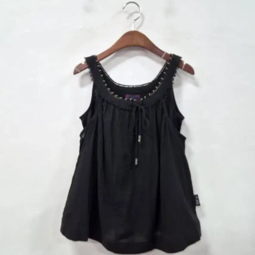 [BUNJANG] OZZ ANGELO Black Camisole Top / OZZ ANGELO 블랙 나시