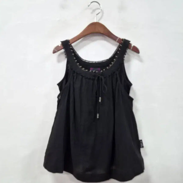 [BUNJANG] OZZ ANGELO Black Camisole Top / OZZ ANGELO 블랙 나시