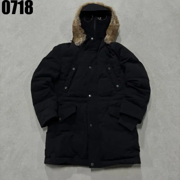 [BUNJANG] CP Company 11FW Norgi Goggle Down Padded Jacket Black / Cp컴퍼니 11Fw 노르지 고글 덕다운 패딩 블랙
