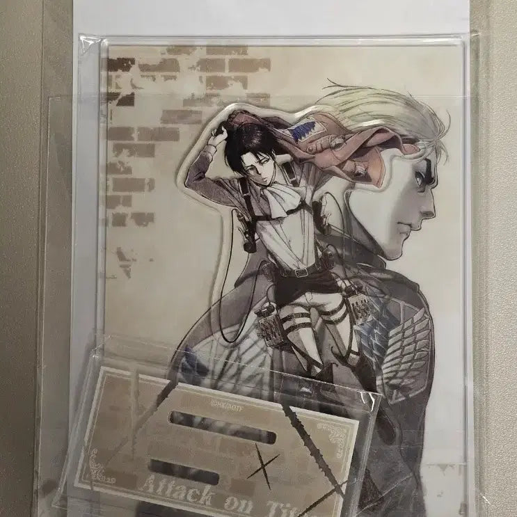[BUNJANG] Attack on Titan Rivaille & Erwin Acrylic Standee / 진격의거인 아크릴 리바이 엘빈 후회없는선택 에루리