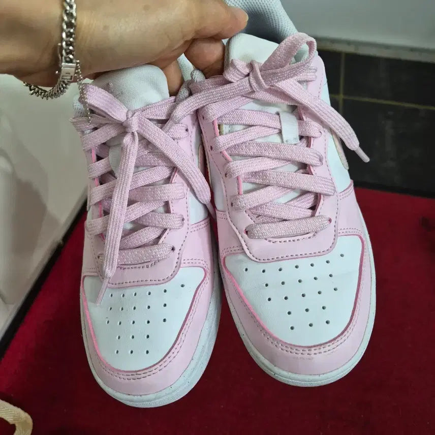 [BUNJANG] Nike Pink Burrow Shoes / 나이키 핑크 버로우235