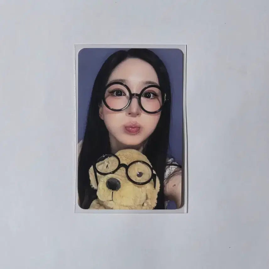 [BUNJANG] NMIXX Haewon "Eyeglasses Puppy" Photocard + Serenades Set / NMIXX/해원/안경강아지 포카/포카+세레나데1종 양도