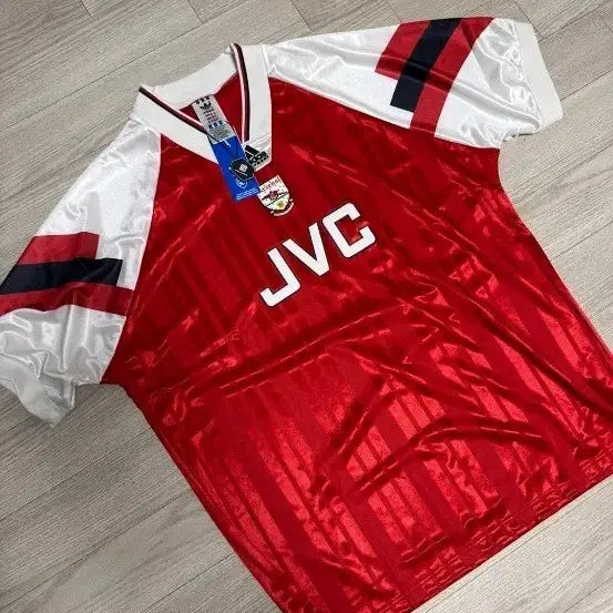 [BUNJANG] Arsenal Retro 92-94 JVC Jersey 2XL / 아스날 레트로 92-94 JVC 유니폼 2XL