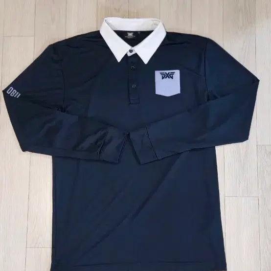 [BUNJANG] PXG Men's Long Sleeve Polo Shirt Navy / PXG 남성 긴팔 카라티 네이비 95~100 가슴단면 52
