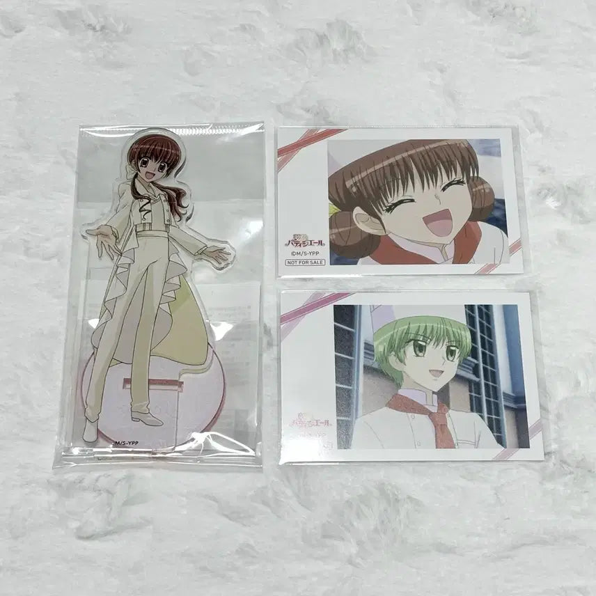 [BUNJANG] Yumeiro Patissiere Strawberry & Rosin Acrylic Stand - Animate Exclusive Set / (일괄 가격) 꿈빛파티시엘 딸기 아크릴 로진 애니메이트 특전