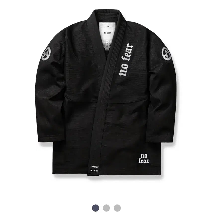 [BUNJANG] Vital No Fear Jiu Jitsu Gi / 바이탈 노피어 블랙 주짓수 도복
