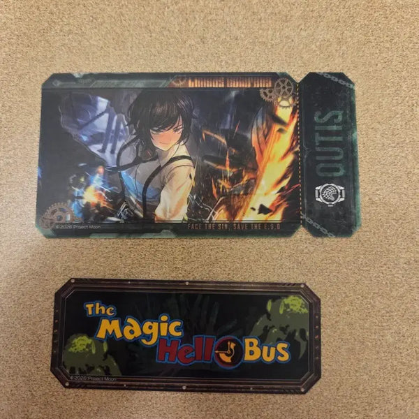 [BUNJANG] Limbus Company Animate Fair Otis Travel Sticker / 림버스컴퍼니 애니메이트페어 트래블 스티커 오티스