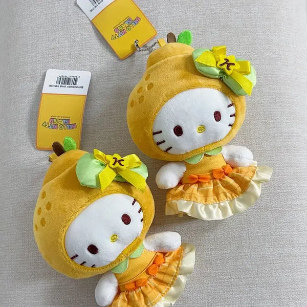 [BUNJANG] Hello Kitty Island Jeju Hallabong Doll Keyring / 제주도 헬로키티 아일랜드 한라봉 인형 키링 / 개당