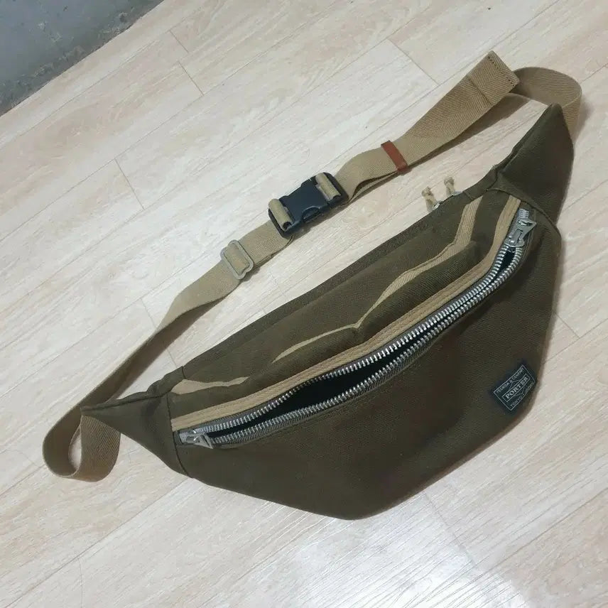 [BUNJANG] Yoshida Porter Krill Waist Bag Brown / 요시다 포터 크릴 웨이스트백 브라운 50*18*13
