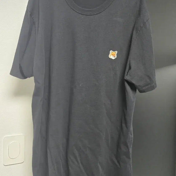 [BUNJANG] Maison Kitsuné Fox Embroidery Short Sleeve T-shirt / 메종키츠네 반팔