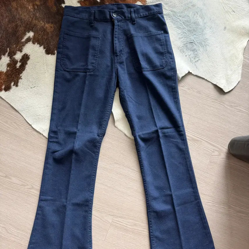 [BUNJANG] Levi's Europe Military Denim Design Flare Pants / [초레어] 리바이스 밀리터리 데님 디자인 플레어 팬츠 (리바이스 유럽)