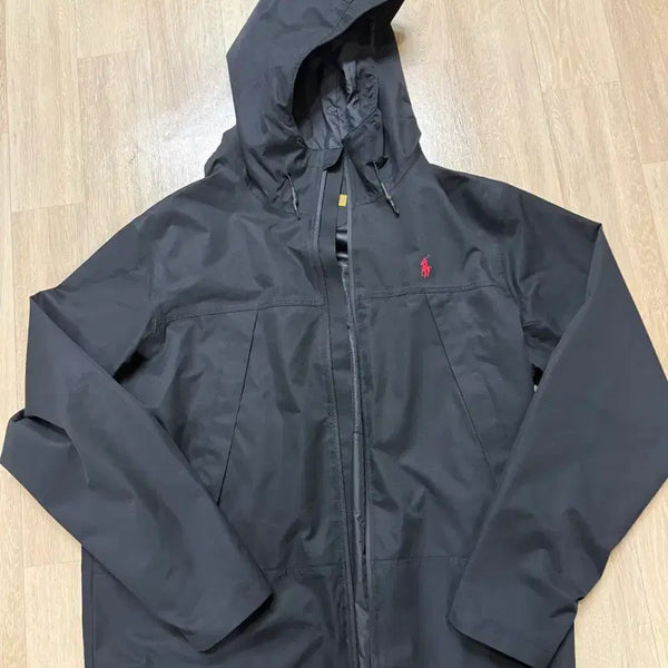 [BUNJANG] Polo Ralph Lauren Black Performance Hooded Windbreaker XL / 폴로 랄프로렌 블랙 퍼포먼스 후드 바람막이 XL