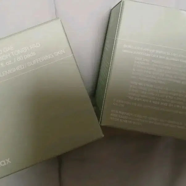[BUNJANG] Celimax Eraser Cica Toner Pad (Bundle Set, 2 x 60 Sheets) / 새상품) 셀리맥스 지우개 시카 토너패드(60매x2개 일괄)