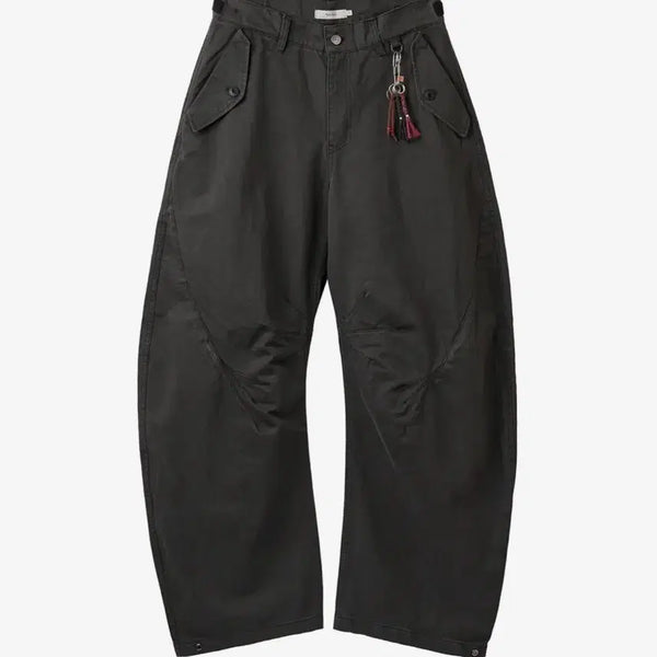[BUNJANG] Arban Triple Leaf Curved Pants Charcoal / 아르반 트리플 리프 커브드 팬츠 트리플 차콜 판매합니다.