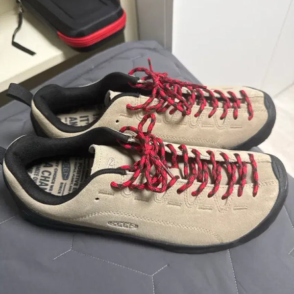 [BUNJANG] Keen Jasper Suede Sneakers Silver Mink 285 / (새상품) 킨 재스퍼 스웨이드 스니커즈 실버 밍크 285