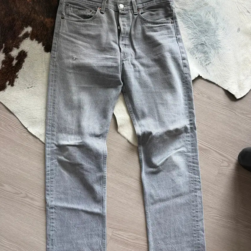 [BUNJANG] Levi's 501 Grey Denim Pants / 리바이스 501 그레이 데님