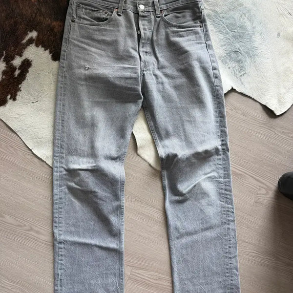 [BUNJANG] Levi's 501 Grey Denim Pants / 리바이스 501 그레이 데님