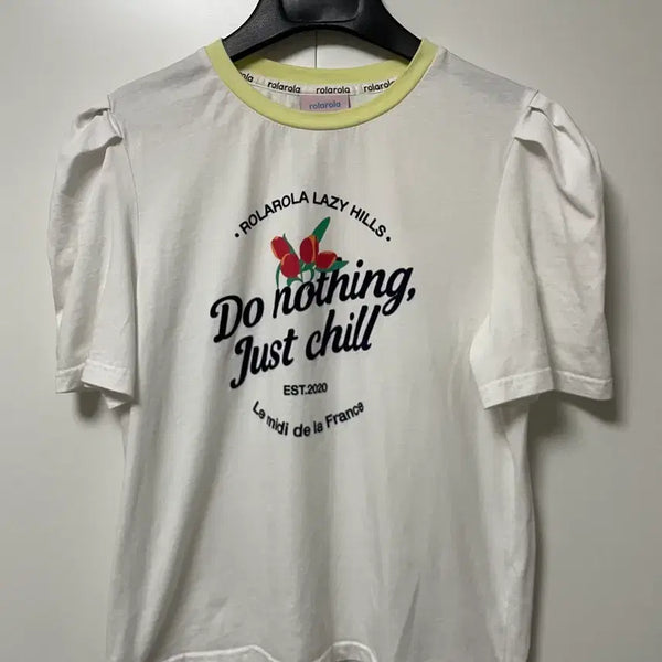 [BUNJANG] Rollerkolla Puff Sleeve T-Shirt / 로라로라 퍼프 슬리 반팔티