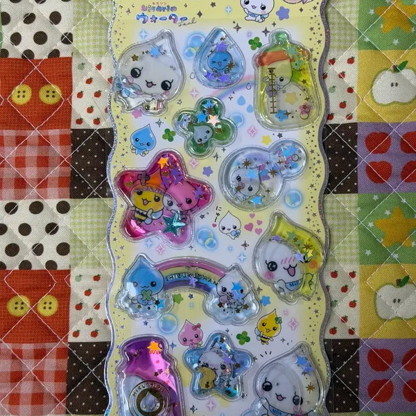 [BUNJANG] Shizukuchan Water Sticker / 시즈쿠짱 워터스티커 [일본정품 새상품]