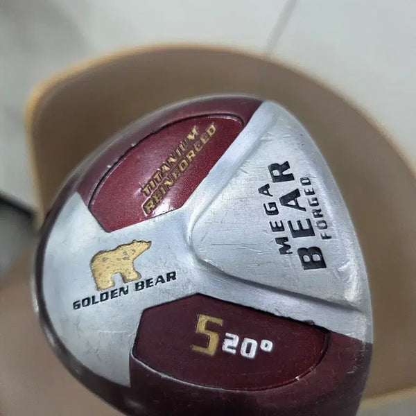 [BUNJANG] Golden Bear Mega Bear 5-Wood 20° Fairway Wood / 골든베어 메가베어 티타늄 강화 우드 5번 20도