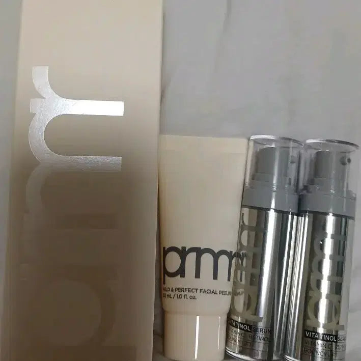 [BUNJANG] Primera Perfect Facial Peeling Set with Vita-Retinol Lift Serum / 새상품) 프리메라 퍼펙트 페이셜필링(250ml+30ml)+프리메라 비타티놀(30g)