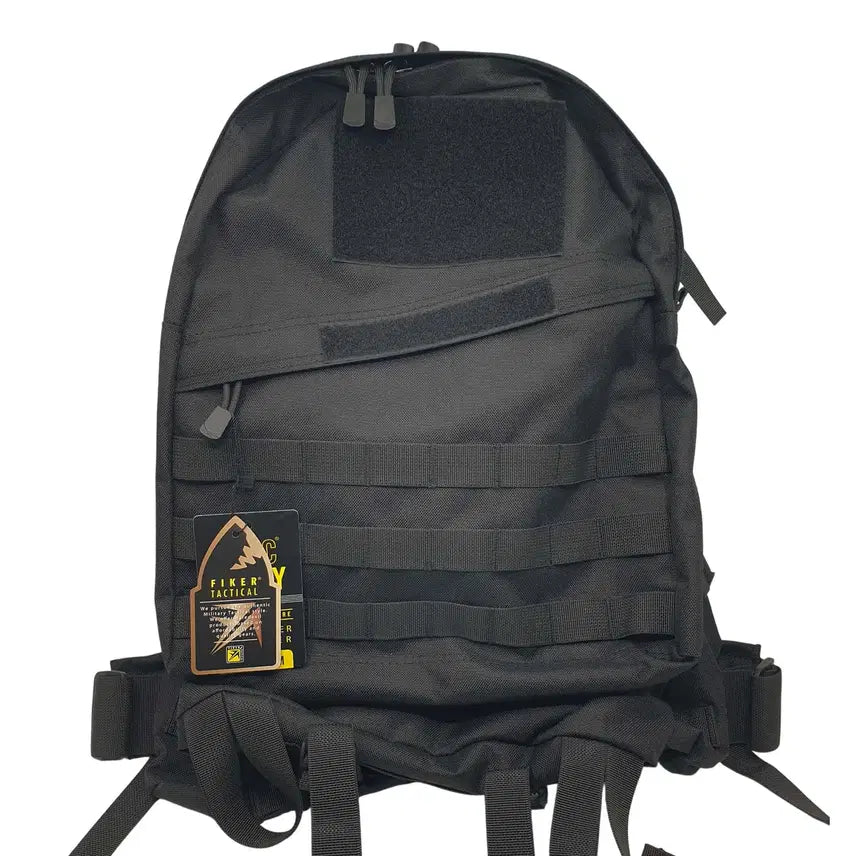 [BUNJANG] Fiker Tactical Ver.2 3-Day Tactical Backpack Bag - Black / [새상품] 파이커택티컬 Ver.2 3일용 전술 백팩 가방 블랙