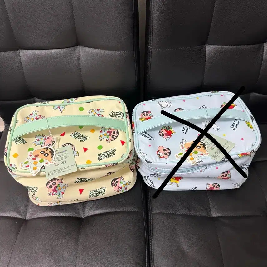 [BUNJANG] Crayon Shin-chan Pouch Bag / 짱구는못말려 파우치가방 화장품가방 여행가방