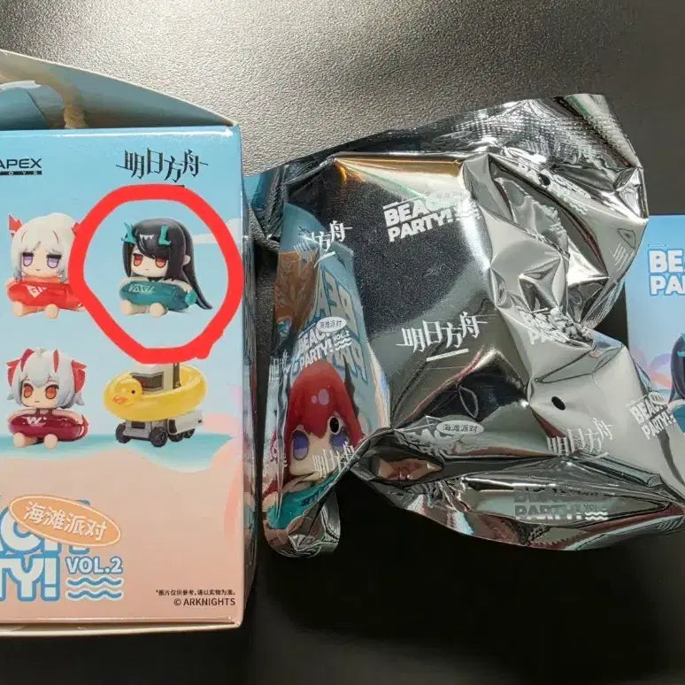 [BUNJANG] Arknights Beach Party Mini Figure / 명일방주 비치파티 시 미니피규어