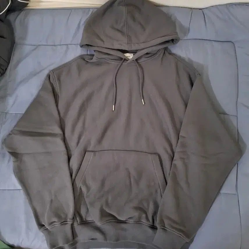 [BUNJANG] 인더로우 (The Raw) Charcoal Sweat Hoodie Parka / [3] 인더로우 후드티 스웻파카 차콜