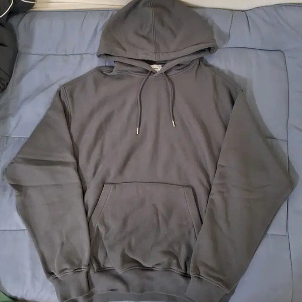 [BUNJANG] 인더로우 (The Raw) Charcoal Sweat Hoodie Parka / [3] 인더로우 후드티 스웻파카 차콜