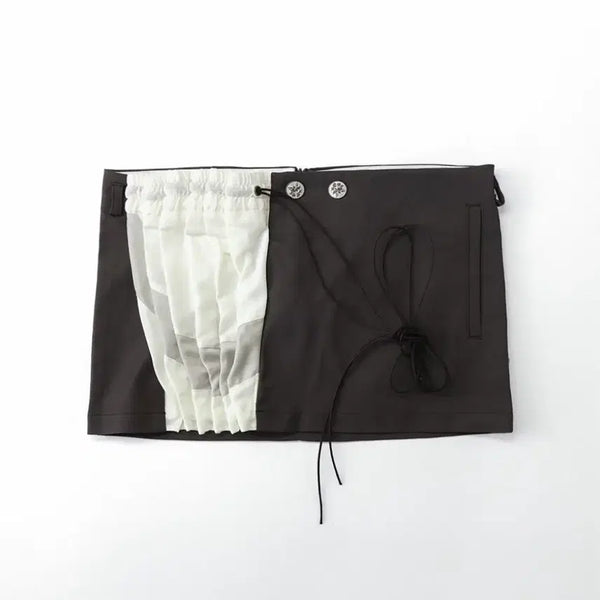 [BUNJANG] Ulika Curtain Mini Skirt / [당일배송]울리카상투스 커튼 미니스커트,ulika curtain mini
