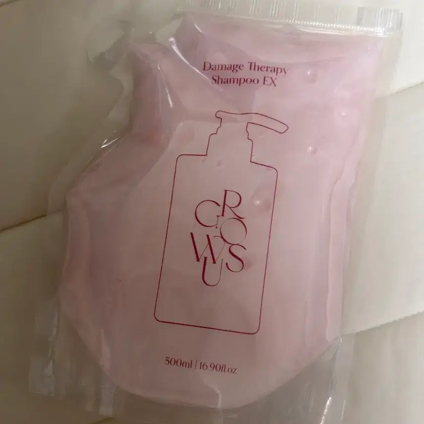 [BUNJANG] Growus Damage Therapy Shampoo EX Refill 500ml / 그로우어스 데미지 테라피 샴푸 500ml EX 리필