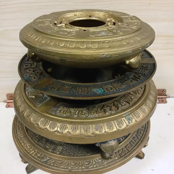 [BUNJANG] Vintage Brass Ashtray Set of 4 / 빈티지 황동 재떨이 4세트