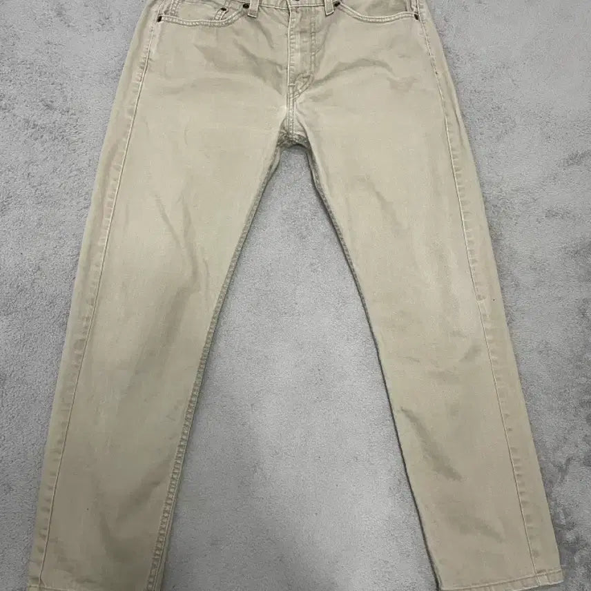 [BUNJANG] Levi's 505 Cotton Pants Beige W32 L32 / 리바이스 505 브라운 팬츠 W32 L32