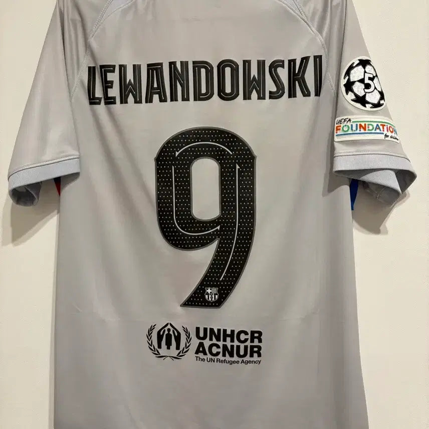 [BUNJANG] FC Barcelona 22/23 Third Lewandowski Jersey M / 22/23 바르셀로나 써드 레반도프스키유니폼 M