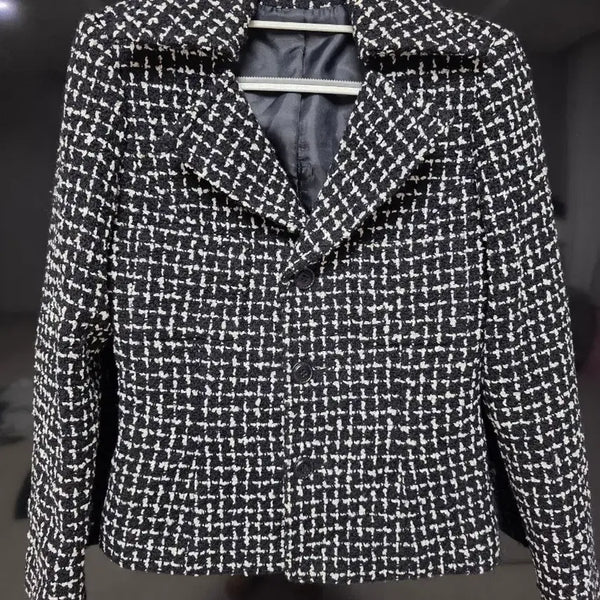 [BUNJANG] PinkAndDiane Tweed Jacket 38 / 핑크앤다이앤 트위드 자켓 38