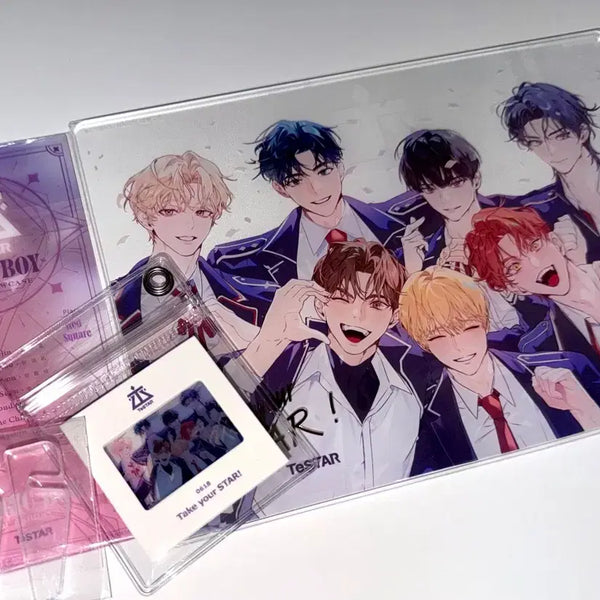[BUNJANG] Debut or Die Taiwan Acrylic Plate Board Slide Keyring / 데못죽 대만 아크릴 플레이트 보드 슬라이드 키링 낙디님